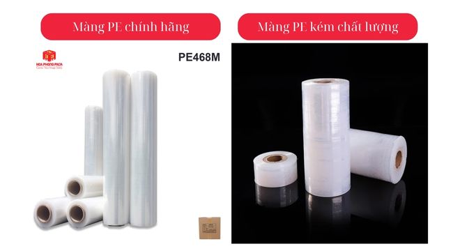 Phân Biệt Màng Pe Chính Hãng Và Kém Chất Lượng